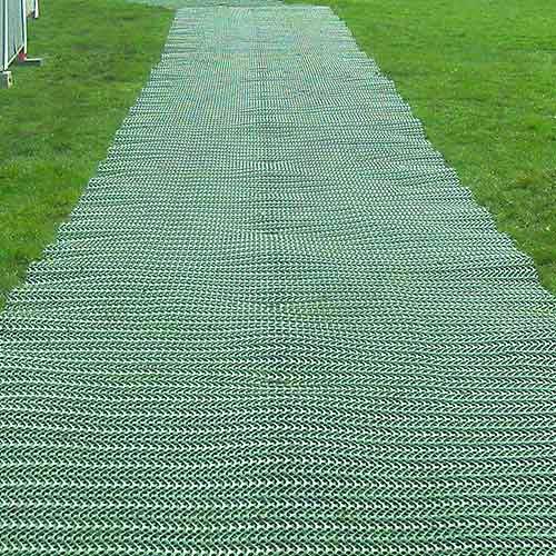 GrassProtecta Grass Reinforcement Mesh - 6.56' x 65.6' Roll - 432 Sq. Ft. - Standard Grade