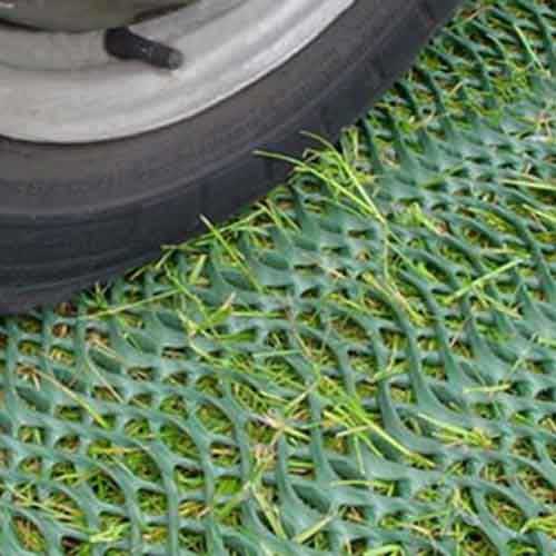 GrassProtecta Grass Reinforcement Mesh - 6.56' x 65.6' Roll - 432 Sq. Ft. - Standard Grade