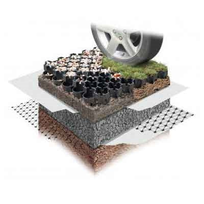 Typar Bodpave 85 Gravel Pavers - Full Pallet - 180 Pavers