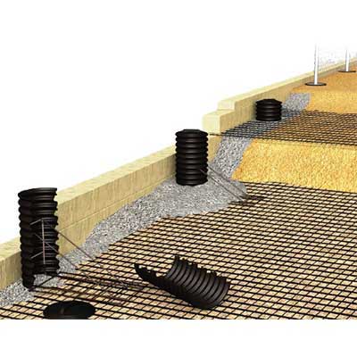 Strata Sleeve-it Retaining Wall Fence System
