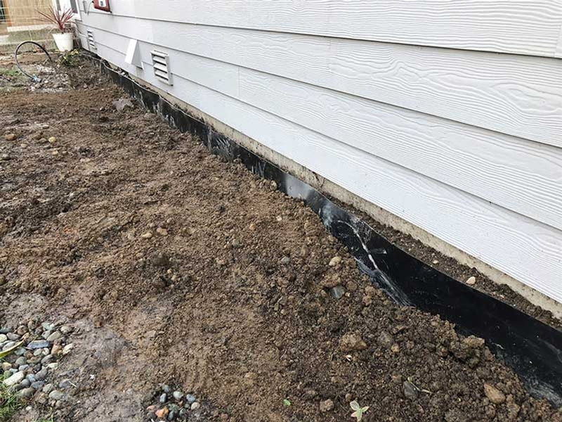 Tree Root Barrier - 18 Inch by 100 Foot Roll 80 mil Thickness
