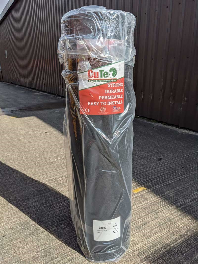 CuTex Copper Composite Root Barrier