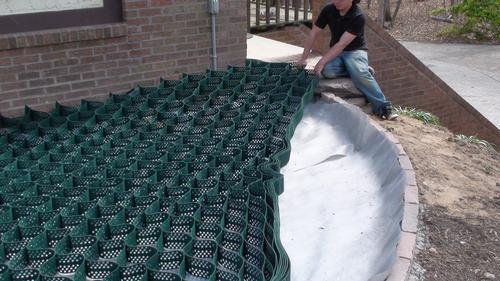 Cell-Tek Geocell Gravel Grid - LSG-4  (8' x 22.5' x 4")
