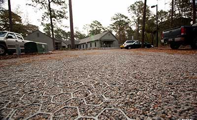 NDS EZ Roll Gravel Pavers - GP4X150R - 4' x 150' Roll - Red