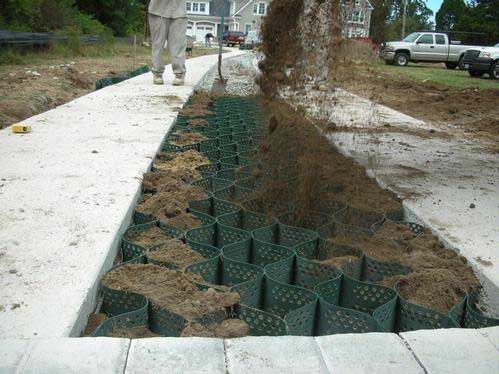 Cell-Tek Geocell Ground Grid Paver - LSG-3  (8' x 22.5' x 3")