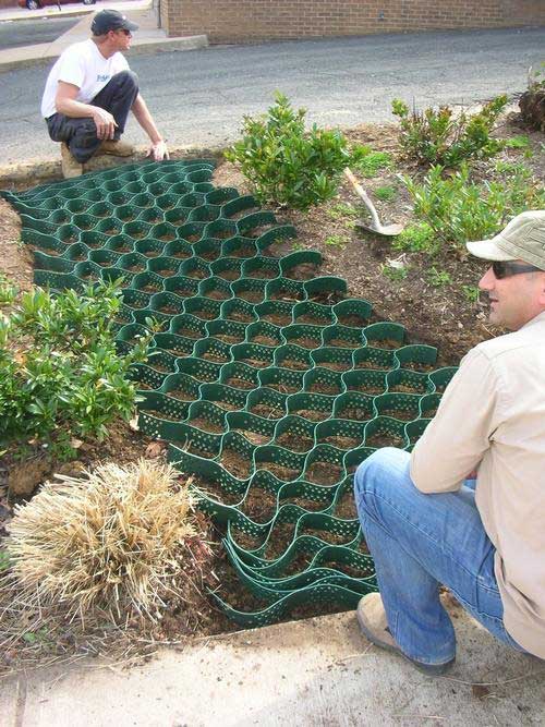 Cell-Tek Geocell Ground Grid Paver - LSG-6  (8' x 22.5' x 6")