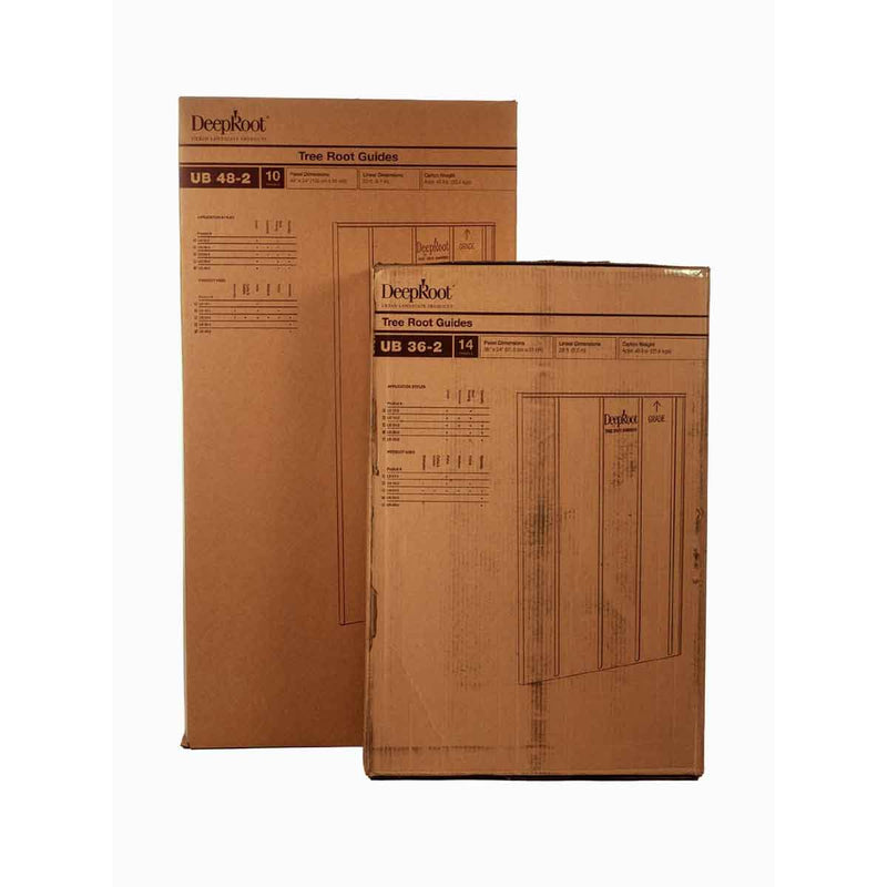 DeepRoot UB 36-2 Tree Root Barrier, 36-Inch by 24-Inch