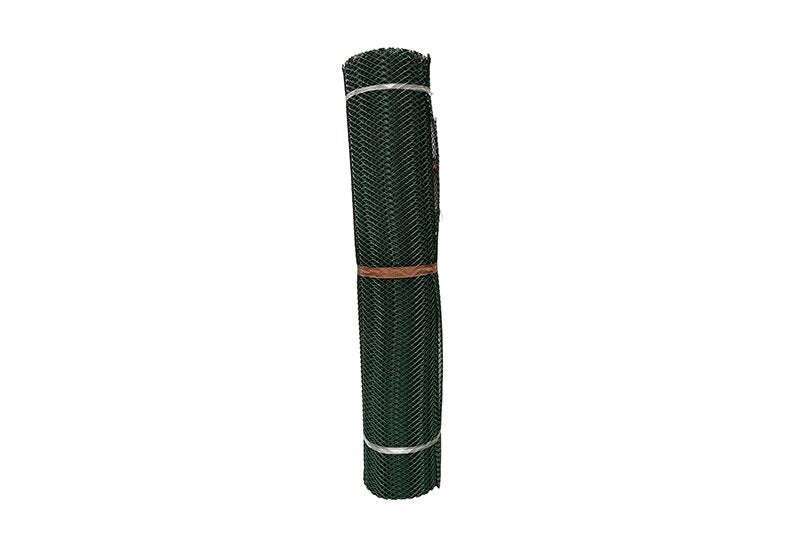 Rolled Keep-It-Green grass protection mesh product shot on a white background
