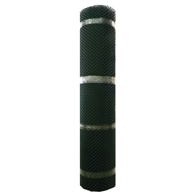 Rolled Tenax GP-100 grass protection mesh product shot on a white background
