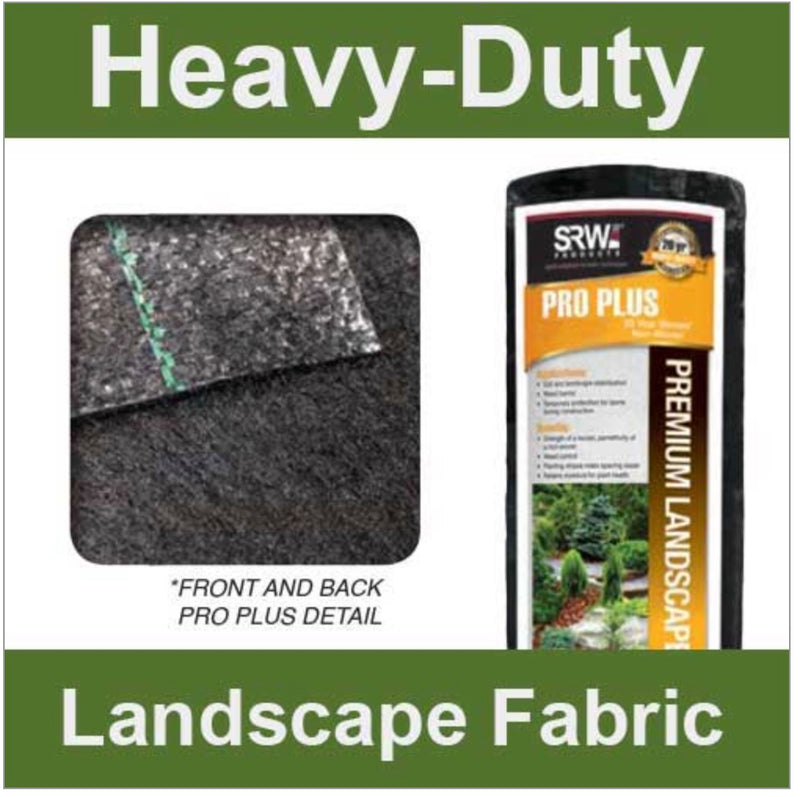 Heavy Duty Landscape Fabric - Weed Barrier - 4' x 250' - 4 oz - Test